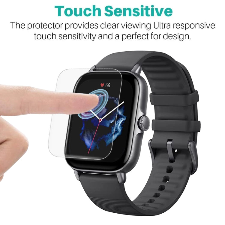 50 PCS Curved 3D Composite Material Soft Film Screen Protector For Amazfit GTS 3