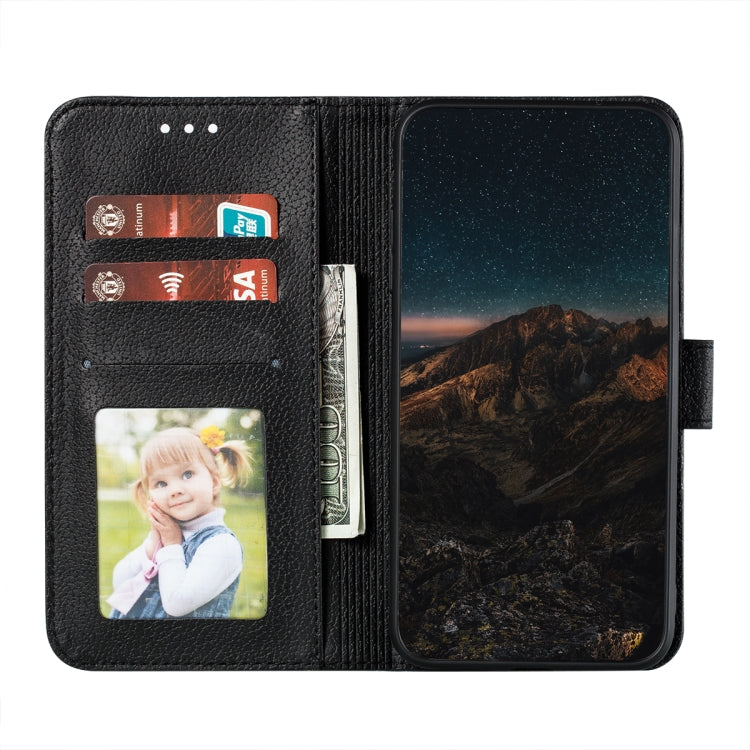 For Samsung Galaxy S22+ 5G Feather Pattern Litchi Texture Leather Phone Case with Holder & Card Slots & Wallet