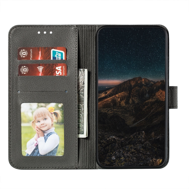 For Samsung Galaxy S22+ 5G Feather Pattern Litchi Texture Leather Phone Case with Holder & Card Slots & Wallet