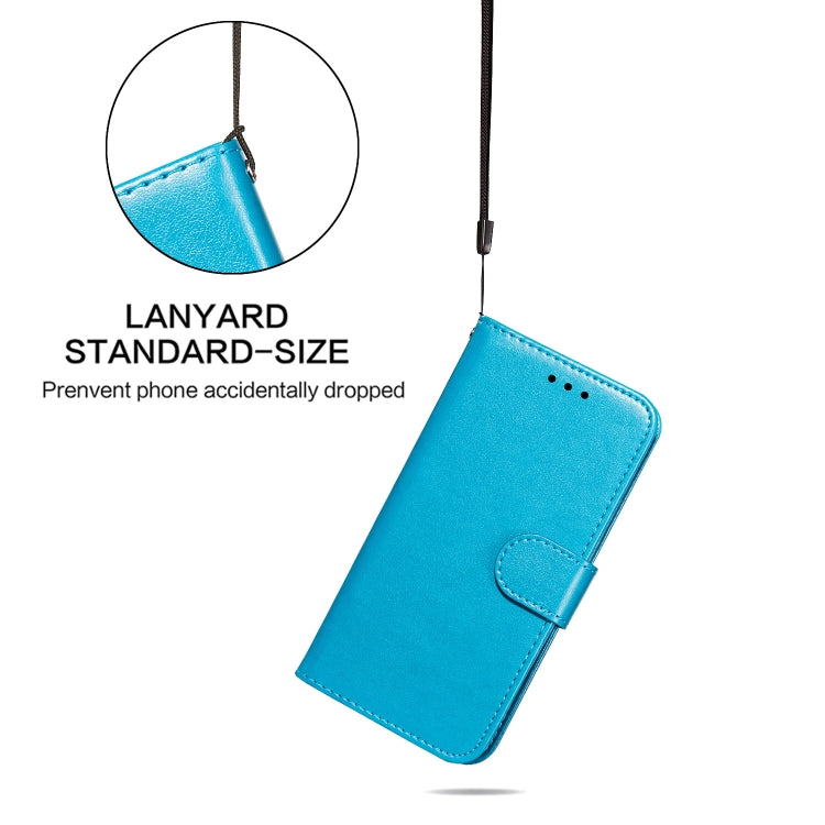 For Samsung Galaxy S22 Ultra 5G Solid Color Leather Phone Case with Holder & Card Slots & Wallet & Lanyard
