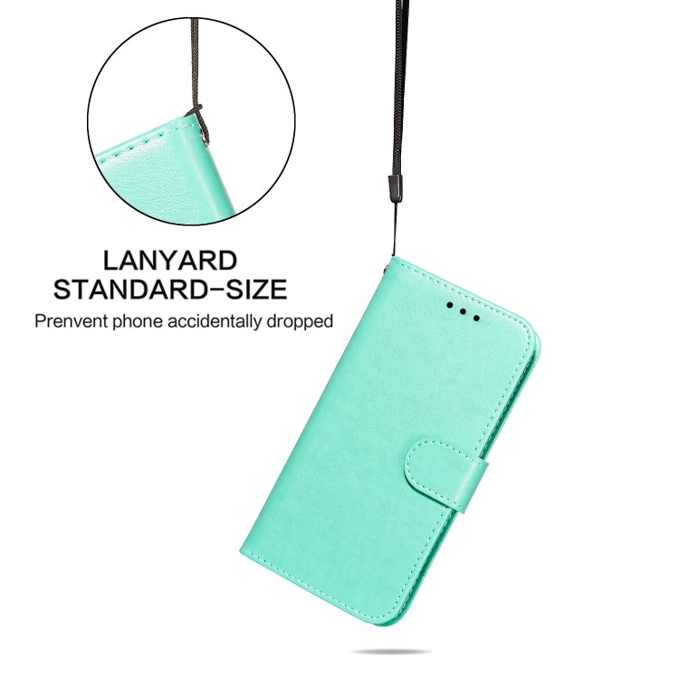 For Samsung Galaxy S22 Ultra 5G Solid Color Leather Phone Case with Holder & Card Slots & Wallet & Lanyard