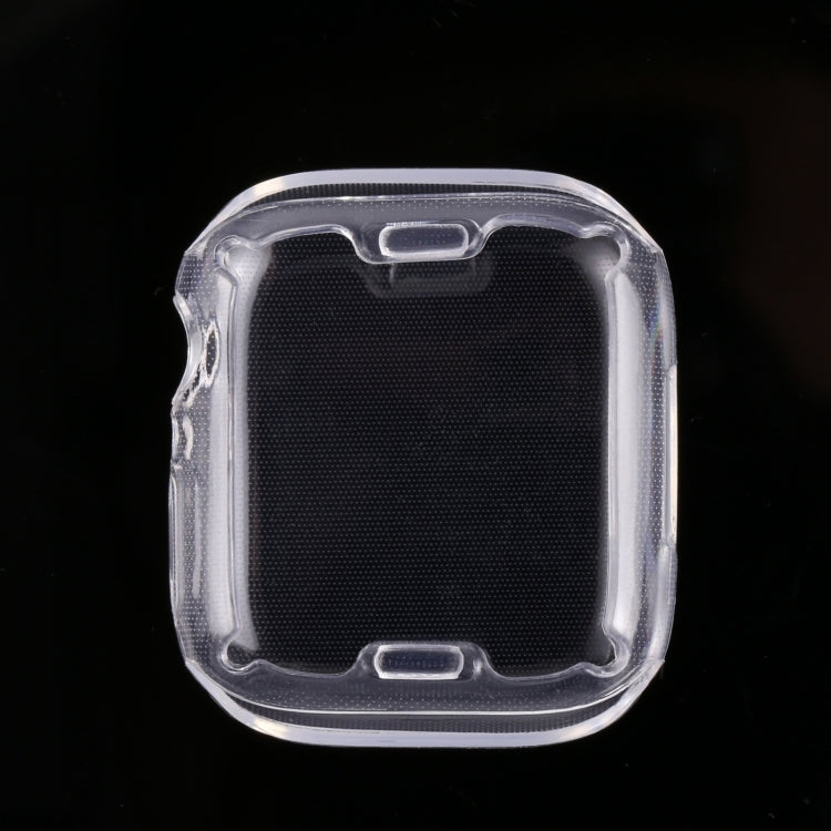 Shockproof TPU All-inclusive Protective Case For Apple Watch Series 9 / 8 / 7 41mm(Transparent)