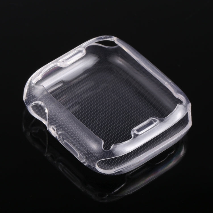 Shockproof TPU All-inclusive Protective Case For Apple Watch Series 9 / 8 / 7 41mm(Transparent)