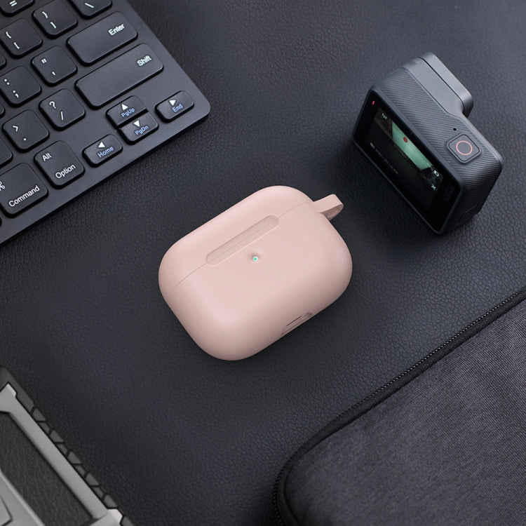 For Apple AirPods Pro Wireless Earphone Silicone Protective Case with Hook