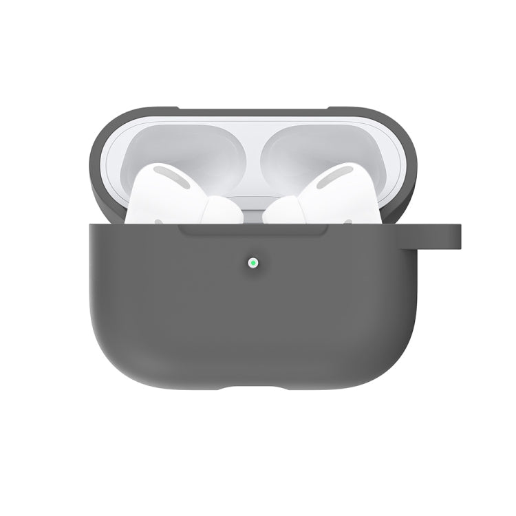 For Apple AirPods Pro Wireless Earphone Silicone Protective Case with Hook