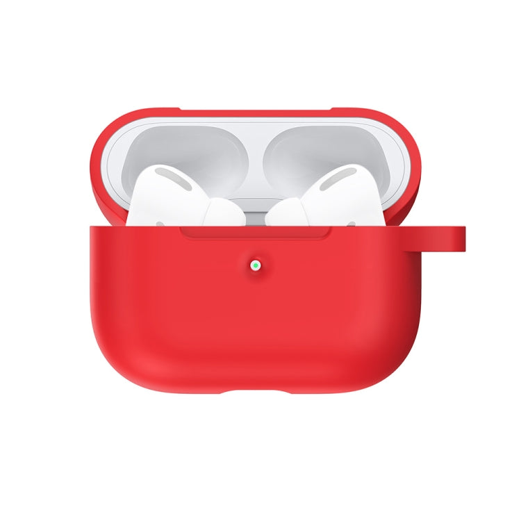 For Apple AirPods Pro Wireless Earphone Silicone Protective Case with Hook