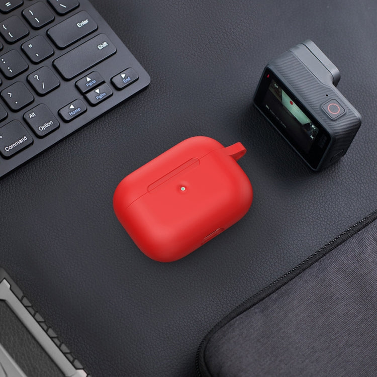 For Apple AirPods Pro Wireless Earphone Silicone Protective Case with Hook
