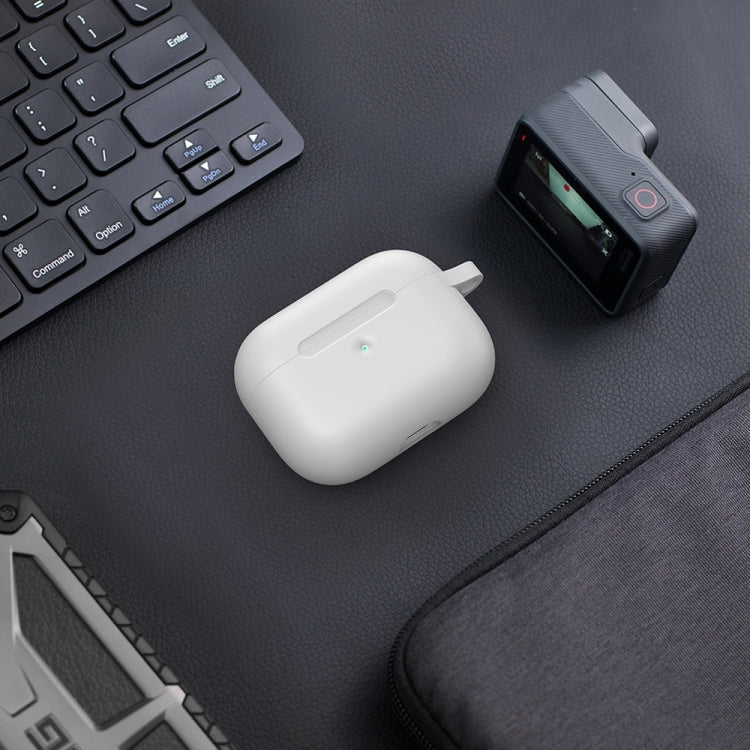 For Apple AirPods Pro Wireless Earphone Silicone Protective Case with Hook