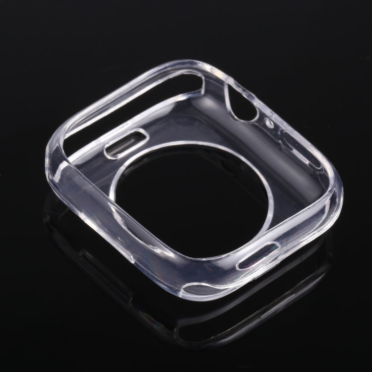 Shockproof TPU Hollow Protective Case For Apple Watch Series 9 / 8 / 7 45mm(Transparent)