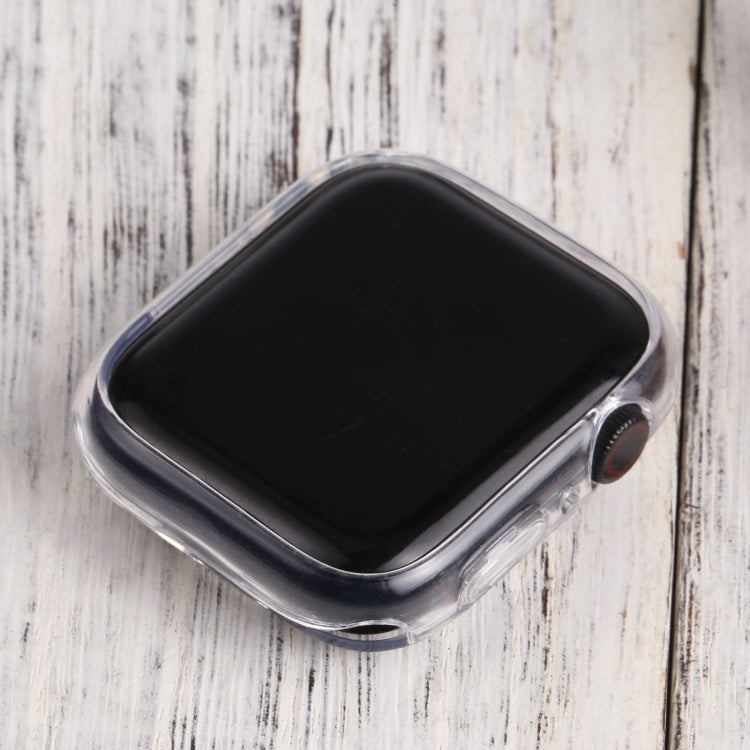 Shockproof TPU Hollow Protective Case For Apple Watch Series 9 / 8 / 7 45mm(Transparent)