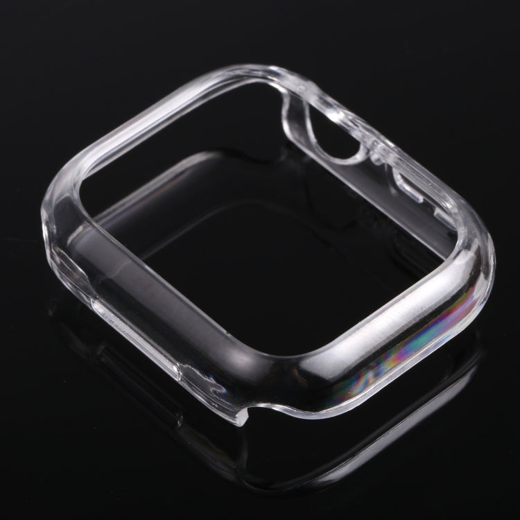 Shockproof PC Hollow Protective Case For Apple Watch Series 8 / 7 41mm(Transparent)