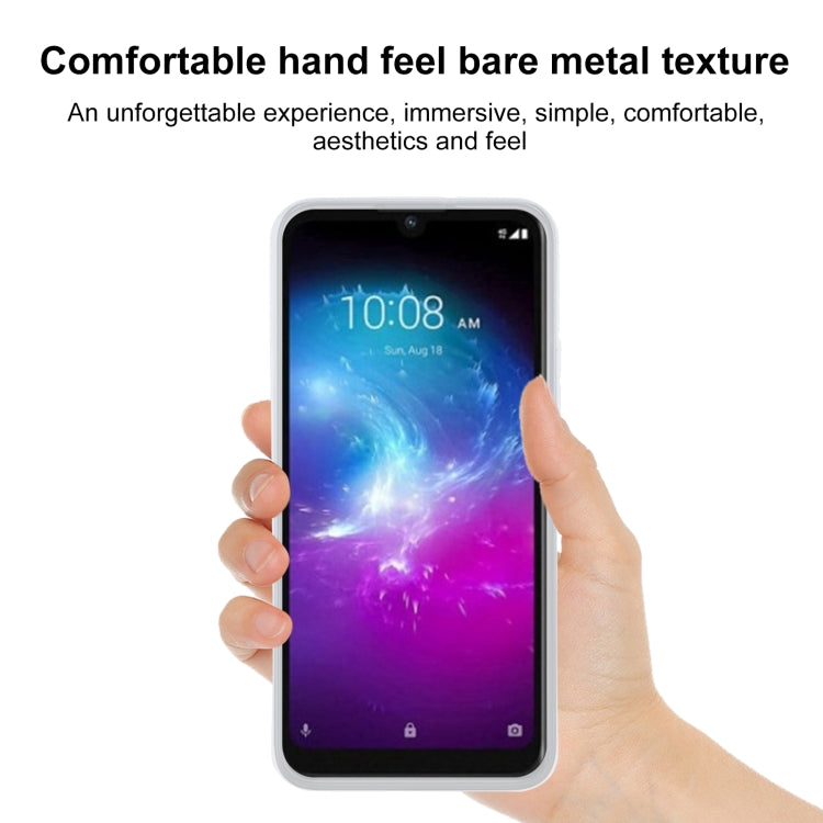 TPU Phone Case For ZTE Blade A51 Lite(Frosted White)
