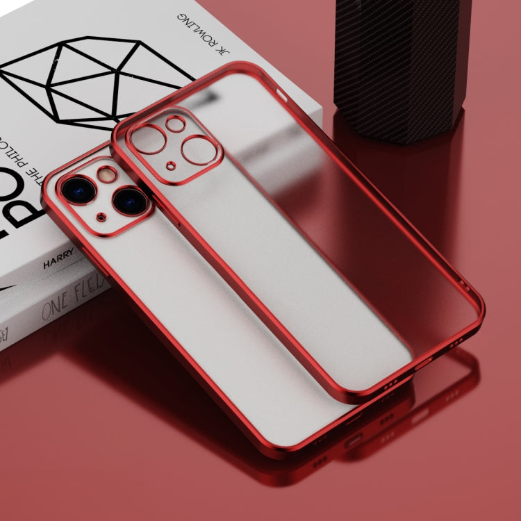 For iPhone 13 Electroplated Frosted Phone Case