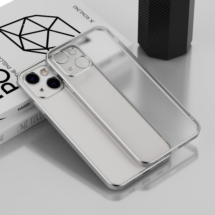For iPhone 13 Electroplated Frosted Phone Case