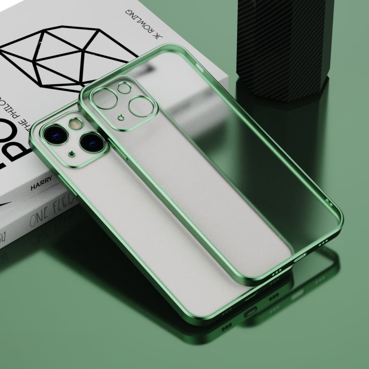 For iPhone 13 Electroplated Frosted Phone Case