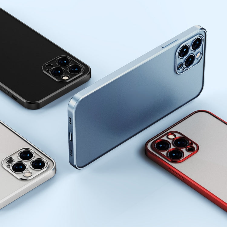 For iPhone 13 Electroplated Frosted Phone Case
