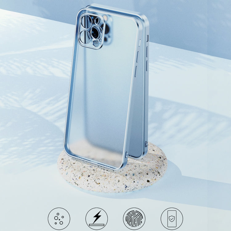 For iPhone 13 Electroplated Frosted Phone Case