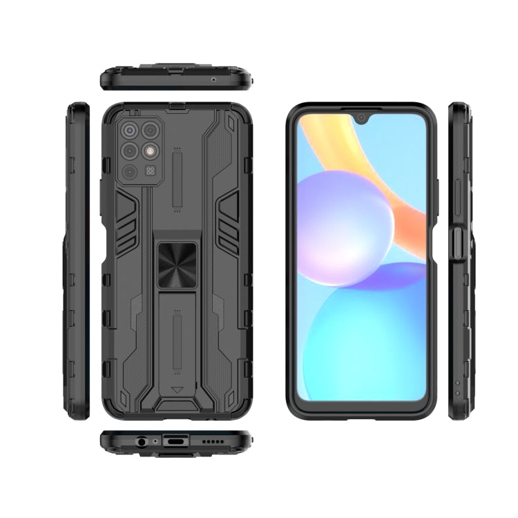 For Honor Play 5T Youth Supersonic PC + TPU Shock-proof Phone Case with Holder