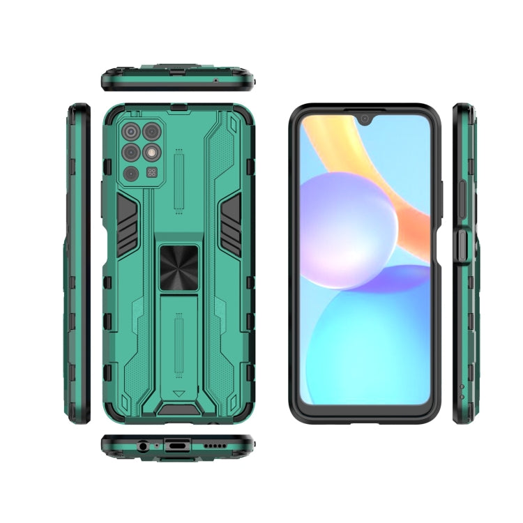 For Honor Play 5T Youth Supersonic PC + TPU Shock-proof Phone Case with Holder