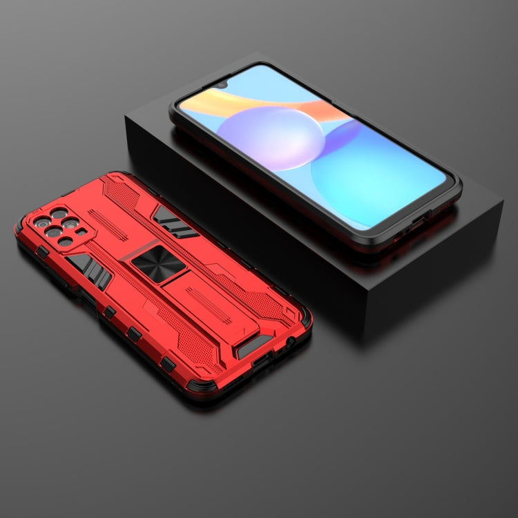 For Honor Play 5T Youth Supersonic PC + TPU Shock-proof Phone Case with Holder