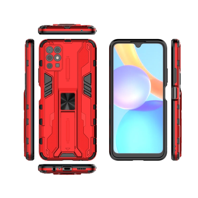 For Honor Play 5T Youth Supersonic PC + TPU Shock-proof Phone Case with Holder