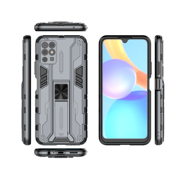 For Honor Play 5T Youth Supersonic PC + TPU Shock-proof Phone Case with Holder