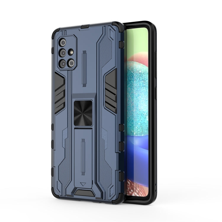 For Samsung Galaxy A71 Supersonic PC + TPU Shock-proof Phone Case with Holder
