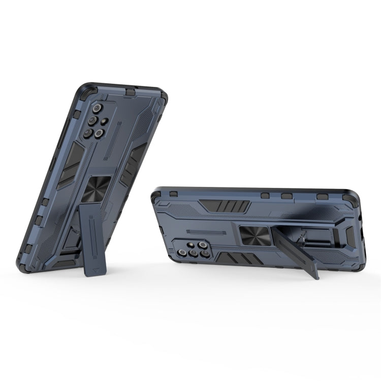 For Samsung Galaxy A71 Supersonic PC + TPU Shock-proof Phone Case with Holder