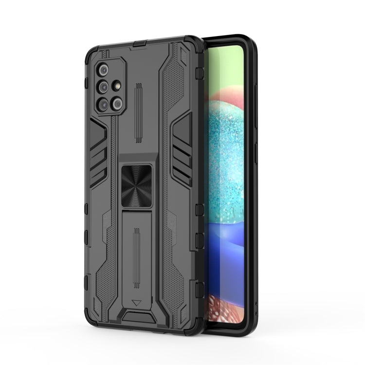 For Samsung Galaxy A71 Supersonic PC + TPU Shock-proof Phone Case with Holder