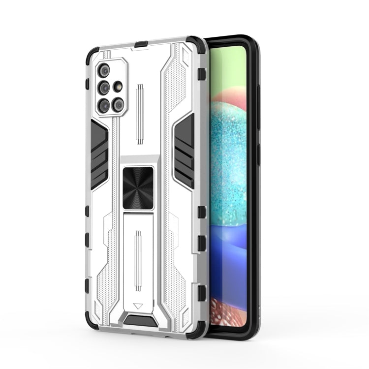 For Samsung Galaxy A71 Supersonic PC + TPU Shock-proof Phone Case with Holder