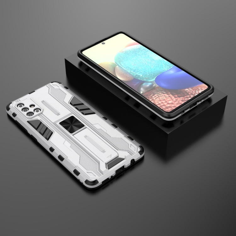 For Samsung Galaxy A71 Supersonic PC + TPU Shock-proof Phone Case with Holder