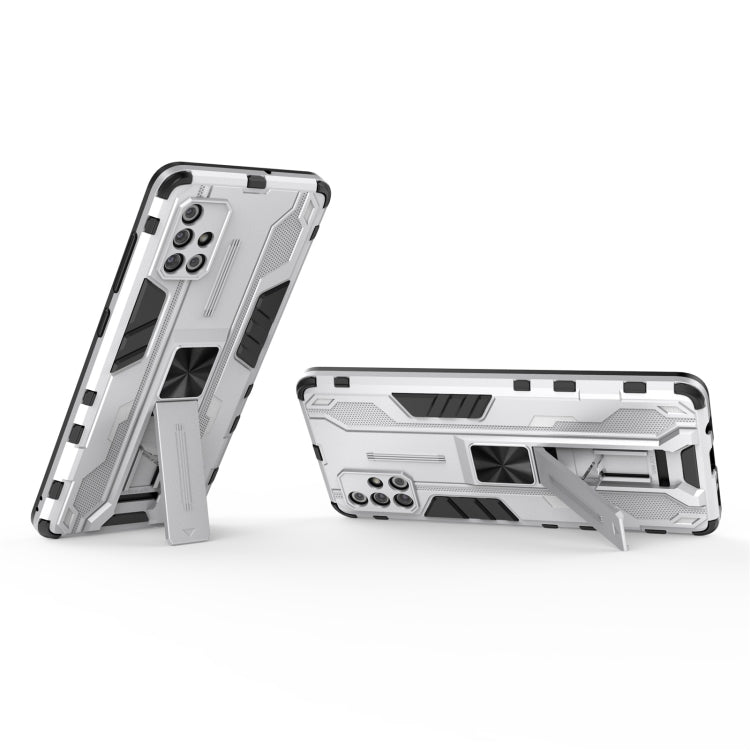 For Samsung Galaxy A71 Supersonic PC + TPU Shock-proof Phone Case with Holder