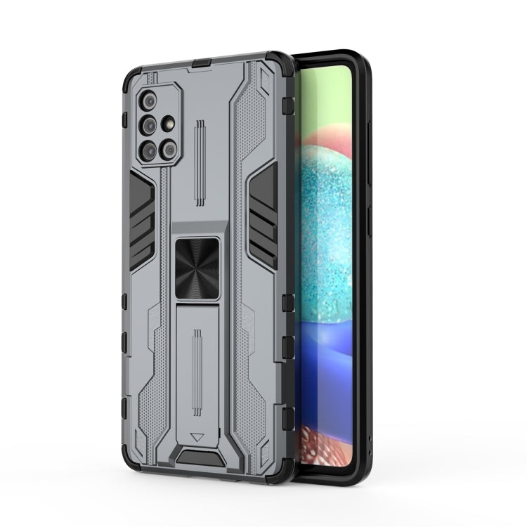 For Samsung Galaxy A71 Supersonic PC + TPU Shock-proof Phone Case with Holder