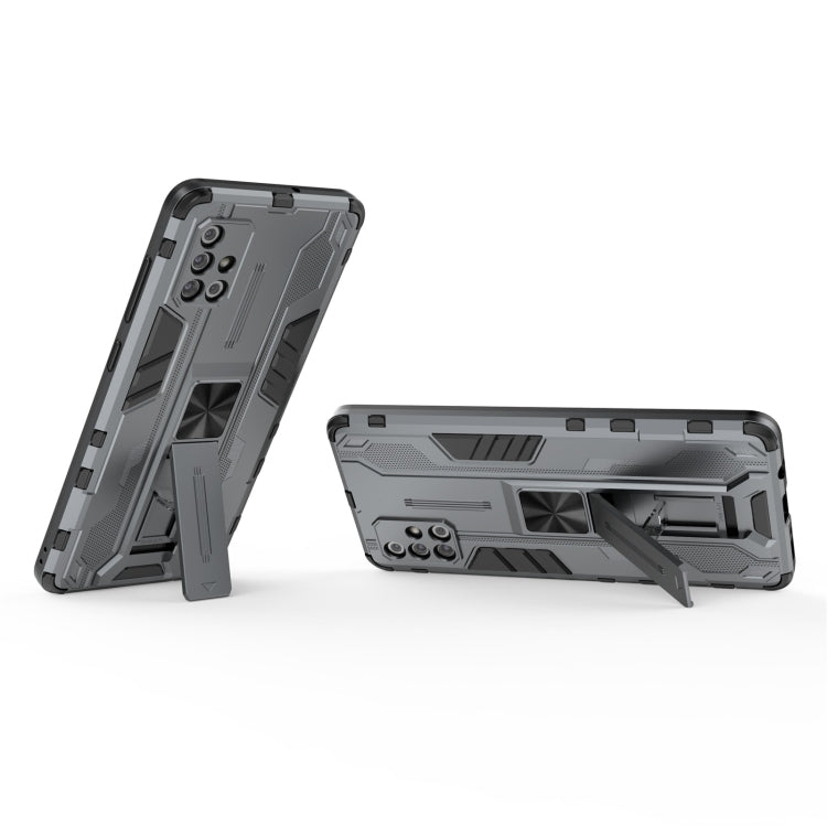 For Samsung Galaxy A71 Supersonic PC + TPU Shock-proof Phone Case with Holder