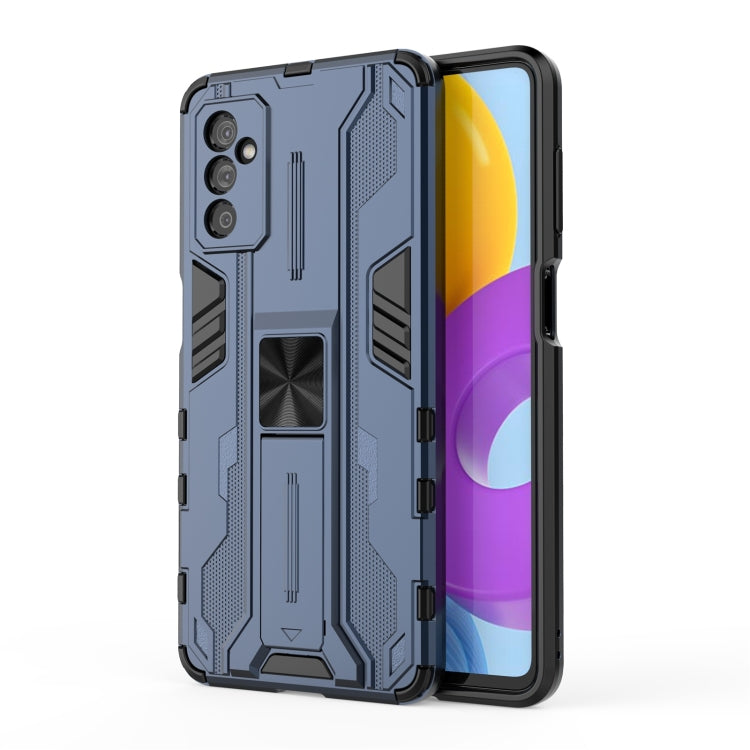 For Samsung Galaxy M52 5G Supersonic PC + TPU Shock-proof Phone Case with Holder