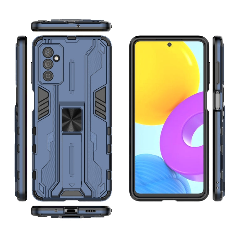 For Samsung Galaxy M52 5G Supersonic PC + TPU Shock-proof Phone Case with Holder