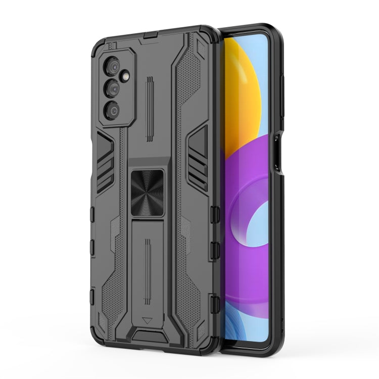For Samsung Galaxy M52 5G Supersonic PC + TPU Shock-proof Phone Case with Holder