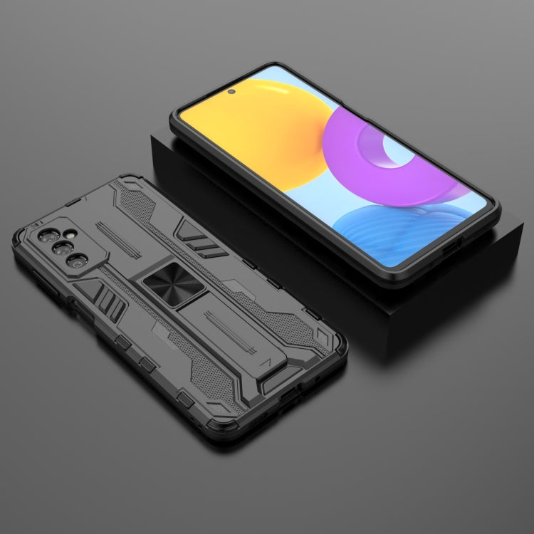 For Samsung Galaxy M52 5G Supersonic PC + TPU Shock-proof Phone Case with Holder
