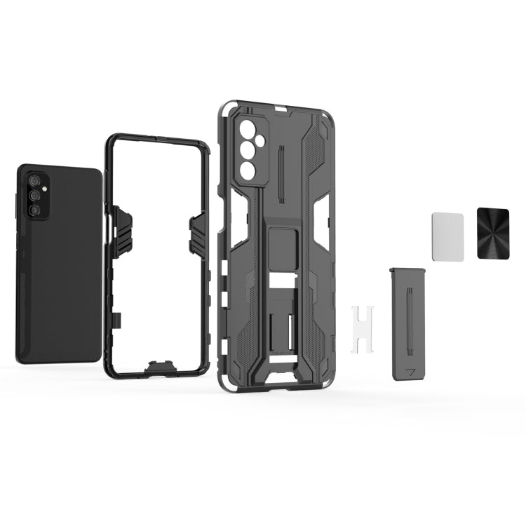 For Samsung Galaxy M52 5G Supersonic PC + TPU Shock-proof Phone Case with Holder