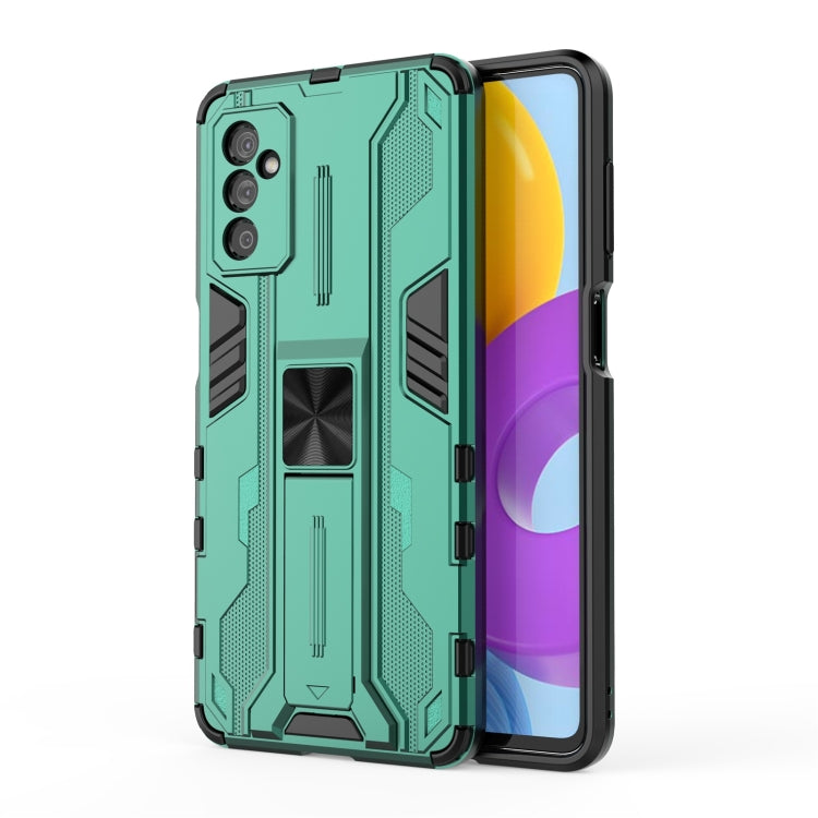 For Samsung Galaxy M52 5G Supersonic PC + TPU Shock-proof Phone Case with Holder