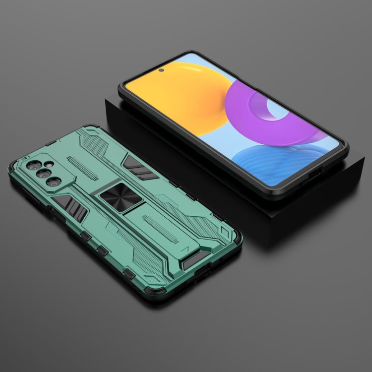 For Samsung Galaxy M52 5G Supersonic PC + TPU Shock-proof Phone Case with Holder