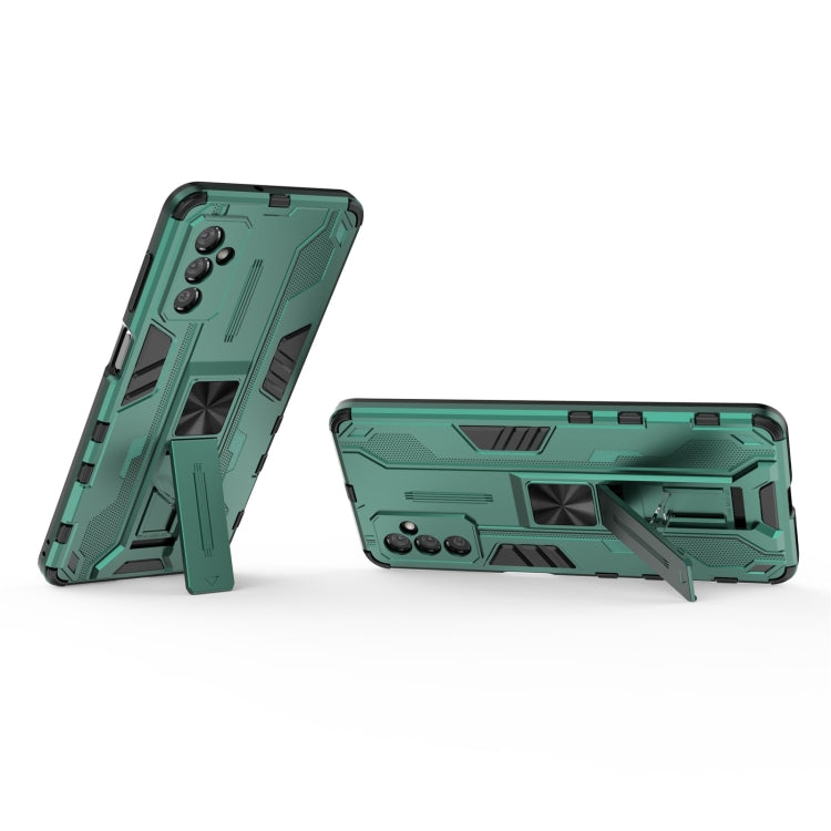 For Samsung Galaxy M52 5G Supersonic PC + TPU Shock-proof Phone Case with Holder