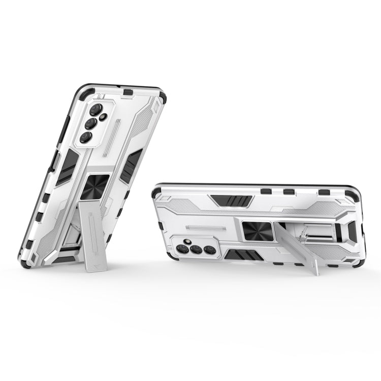 For Samsung Galaxy M52 5G Supersonic PC + TPU Shock-proof Phone Case with Holder