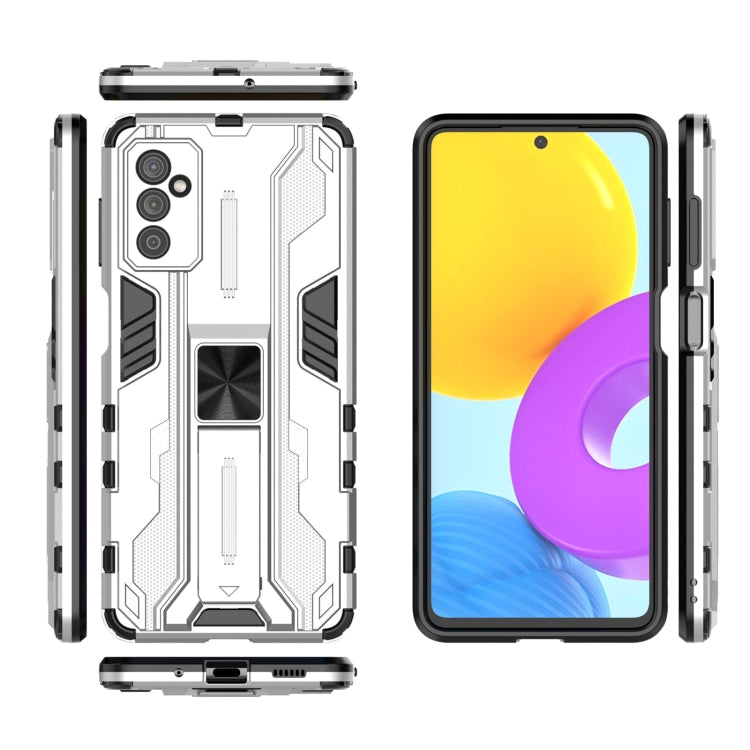 For Samsung Galaxy M52 5G Supersonic PC + TPU Shock-proof Phone Case with Holder