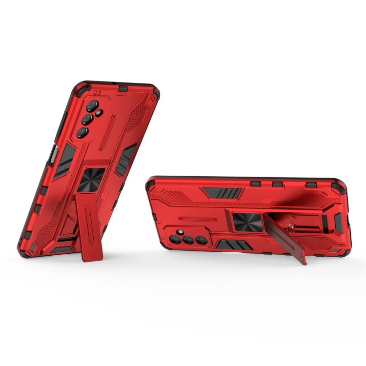 For Samsung Galaxy M52 5G Supersonic PC + TPU Shock-proof Phone Case with Holder