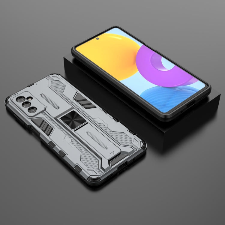 For Samsung Galaxy M52 5G Supersonic PC + TPU Shock-proof Phone Case with Holder