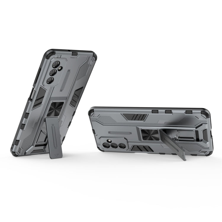 For Samsung Galaxy M52 5G Supersonic PC + TPU Shock-proof Phone Case with Holder