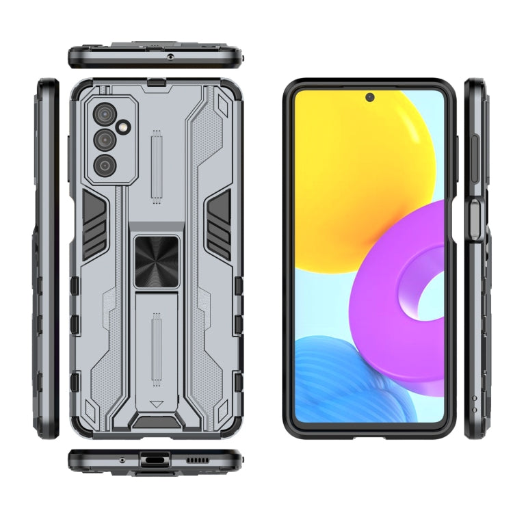 For Samsung Galaxy M52 5G Supersonic PC + TPU Shock-proof Phone Case with Holder