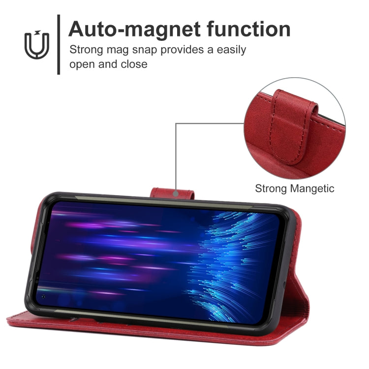 Leather Phone Case For DOOGEE S97 Pro