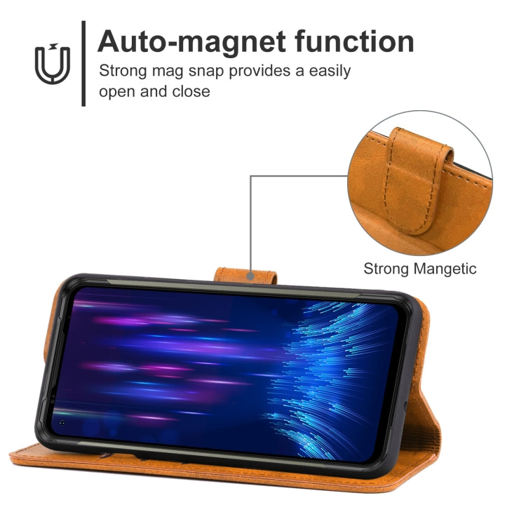 Leather Phone Case For DOOGEE S97 Pro